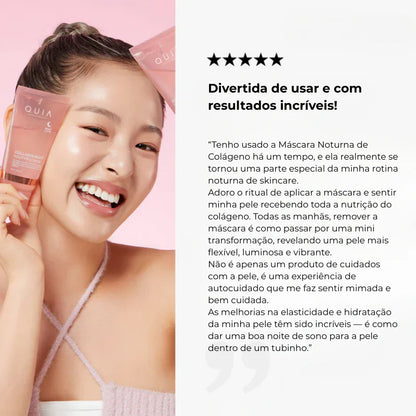 Máscara Noturna Reparadora com Colágeno
