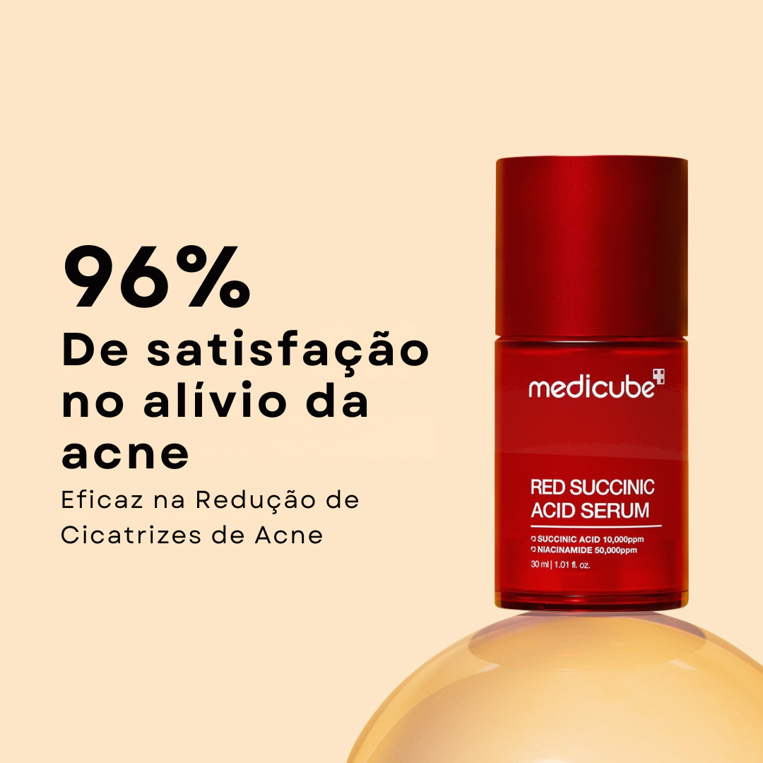 Sérum de Ácido Succínico Vermelho