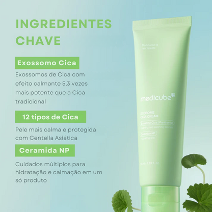 Creme Calmante com Cica e Exossomos