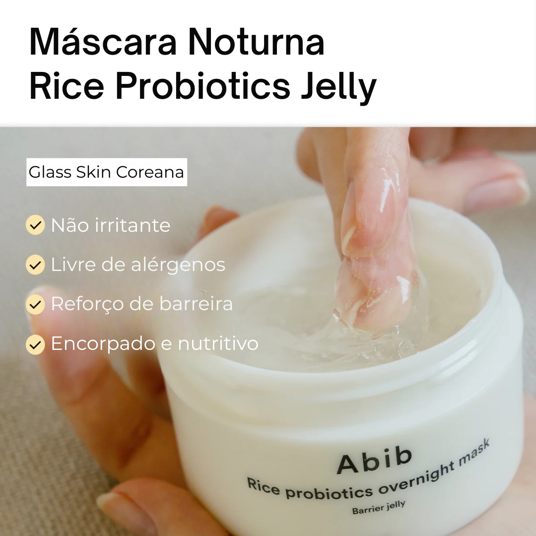 Máscara Noturna Rice Probiotics Jelly