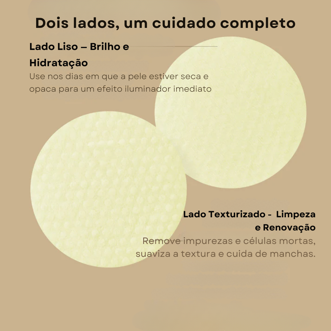 Discos Iluminadores com Vitamina C