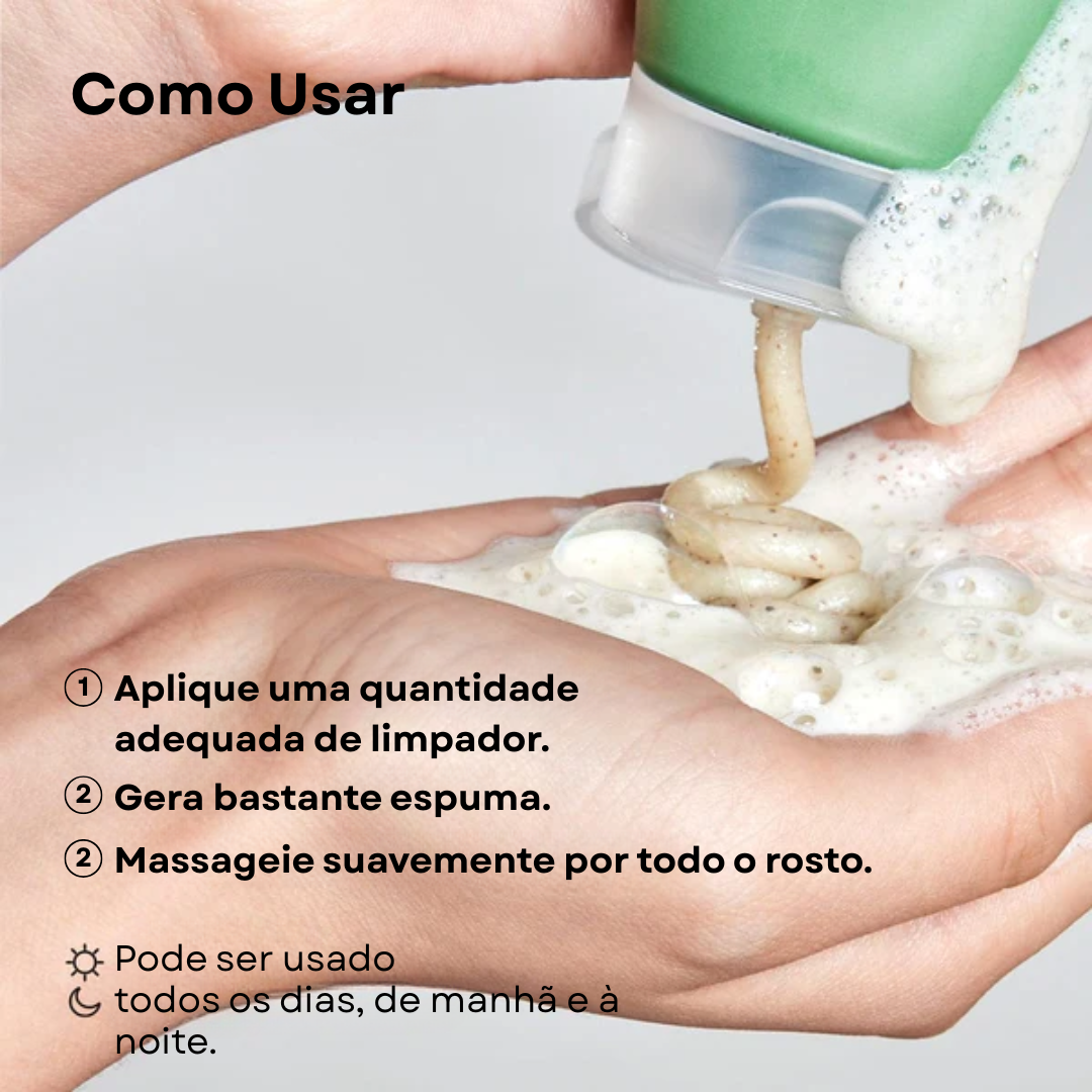 Espuma de Limpeza Profunda para Poros Heartleaf Quercetinol