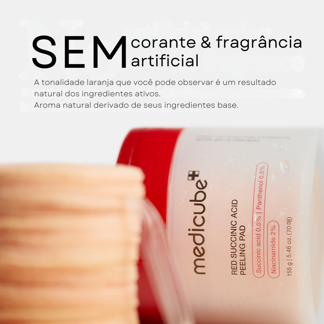 Discos de Ácido Succínico com Pantenol