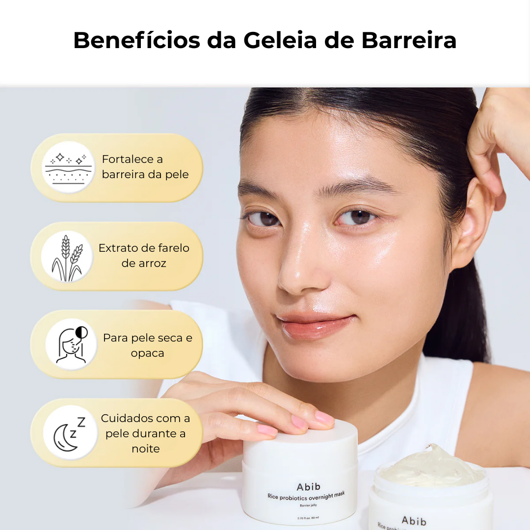 Máscara Noturna Rice Probiotics Jelly