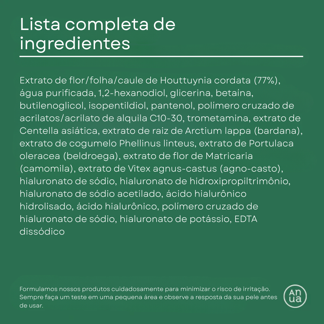 Tônico Calmante Heartleaf 77