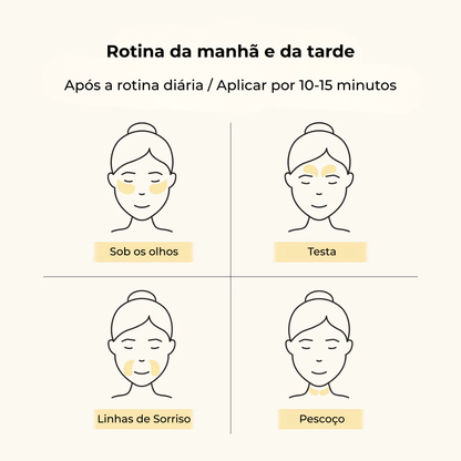 Máscara de Olhos Collagen Jericho Rose