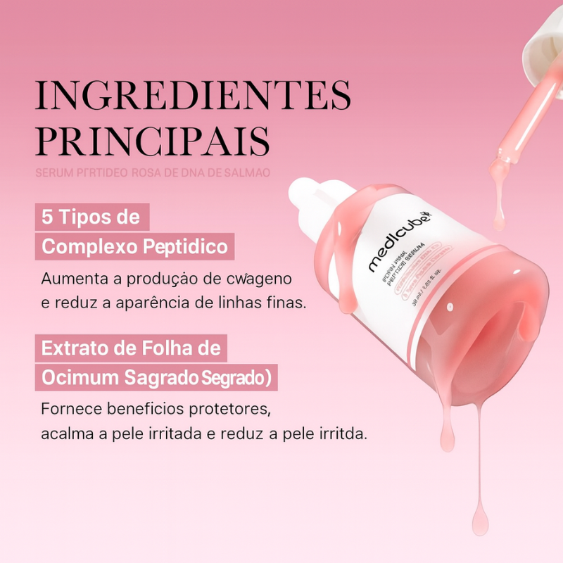 Sérum PDRN de DNA do Salmão – Luminosidade, Firmeza e Pele Renovada