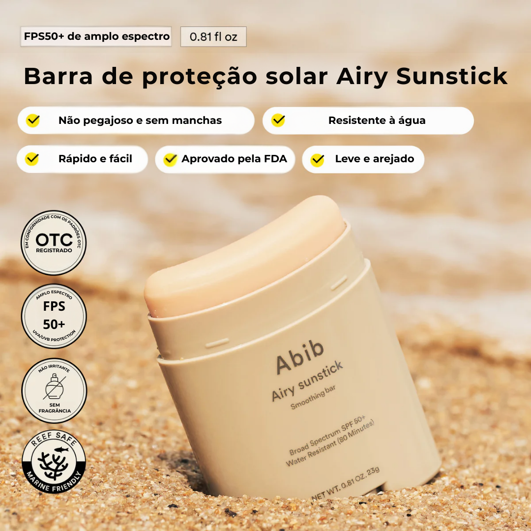 ABIB - Barra Protetora Solar Quick Sunstick SPF50+ PA++ 22g