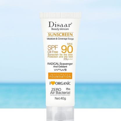 Creme Solar Facial Hidratante SPF50/90 - Proteção Refrescante para Todos os Tipos de Pele