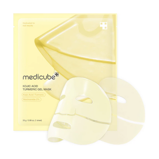 Máscara Jelly Dourada com Ácido Kójico e Cúrcuma - Kit com 4