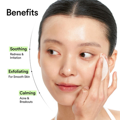 Pads Calmantes de Heartleaf – Toque Suavizante