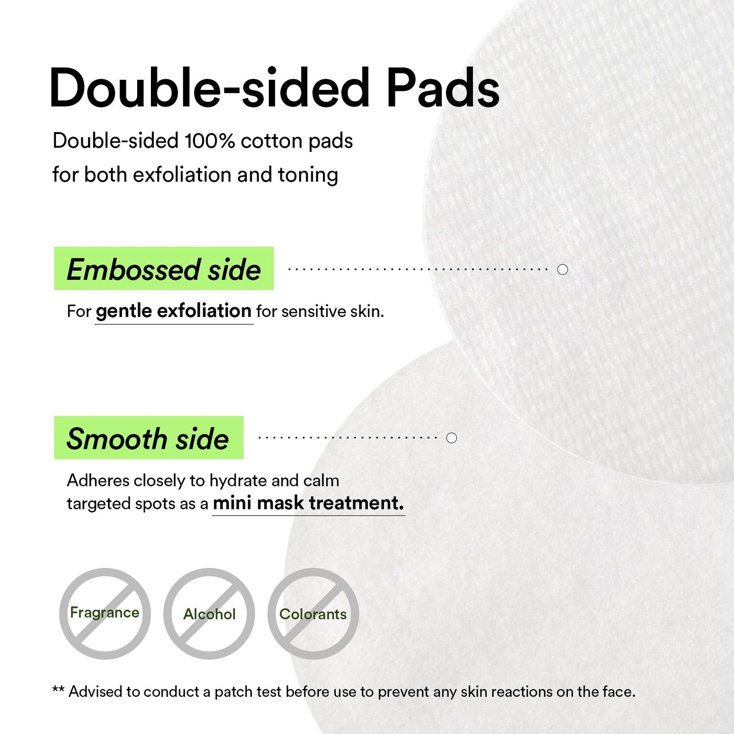 Pads Calmantes de Heartleaf – Toque Suavizante